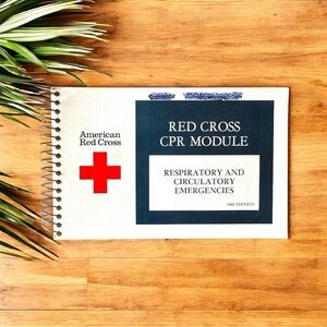 VINTAGE 1980 American Red Cross CPR Module Respiratory & Circulatory Emergencies